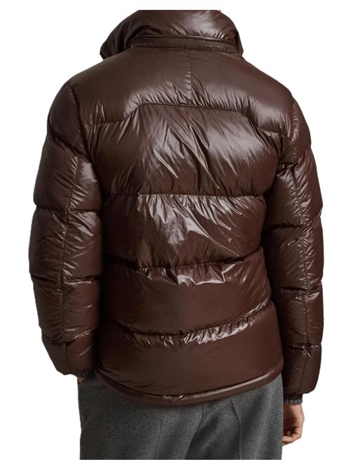 Piumino nutmeg glossy Polo Ralph Lauren | 710-968281-500NUTMEG BROWN GLOSSY